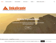 Tablet Screenshot of linkalicante.com
